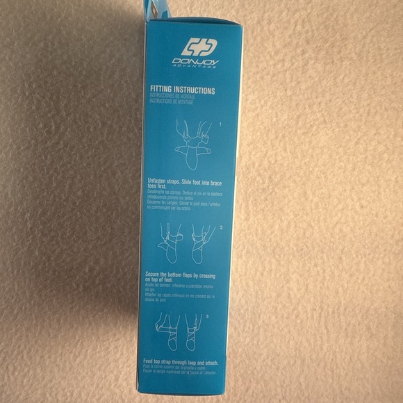 DonJoy Advantage Stabilizing Ankle Brace - Adjustable, Low Profile - S-M Black - Picture 7 of 10